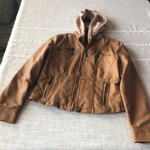 Joy Joy Brown Jacket in girls size 10/12